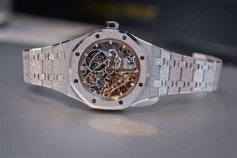 audemars piguet royal oak frosted gold|audemars piguet openworked.